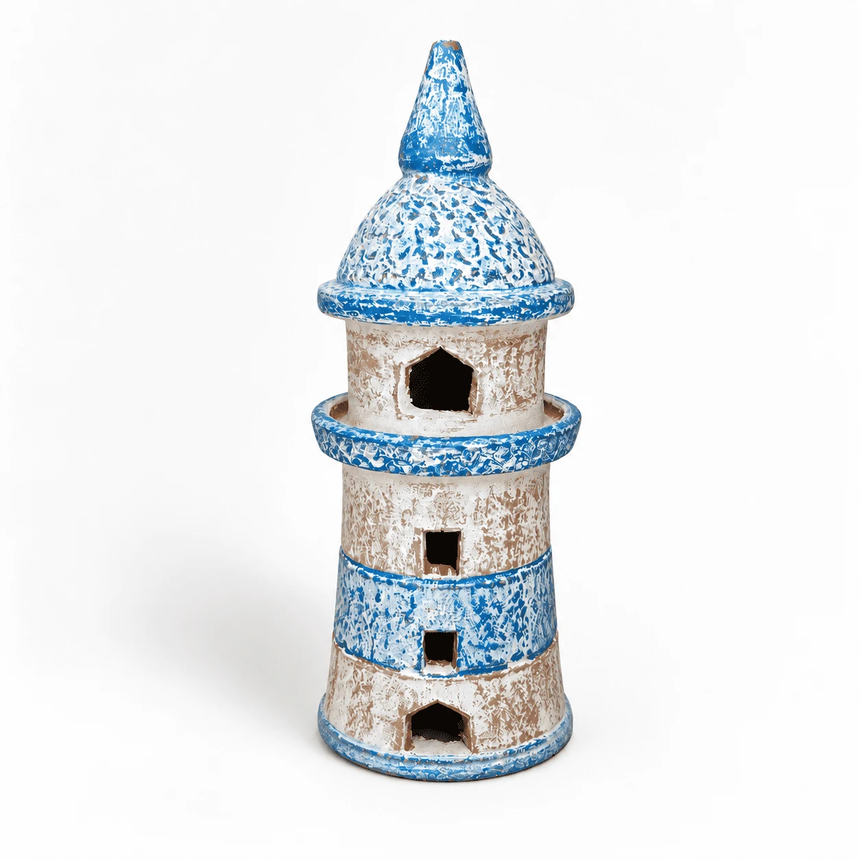 Varanda com arte em barro Crafto