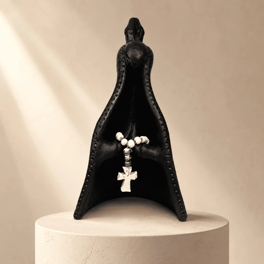 Nossa Senhora em Barro Artesanal Crafto